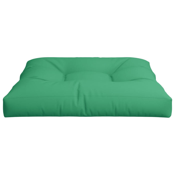 Pernă pentru paleți, verde, 80x80x12 cm, material textil - WALTI WALTI