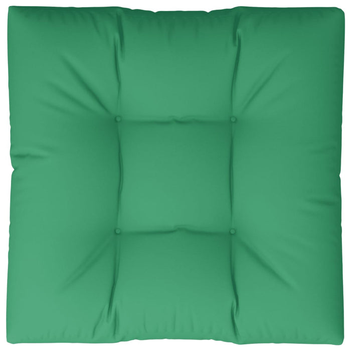 Pernă pentru paleți, verde, 80x80x12 cm, material textil - WALTI WALTI