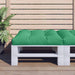 Pernă pentru paleți, verde, 80x80x12 cm, material textil - WALTI WALTI