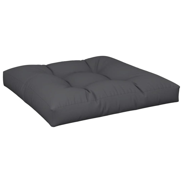 Pernă pentru paleți, negru, 80x80x12 cm, material textil - WALTI WALTI