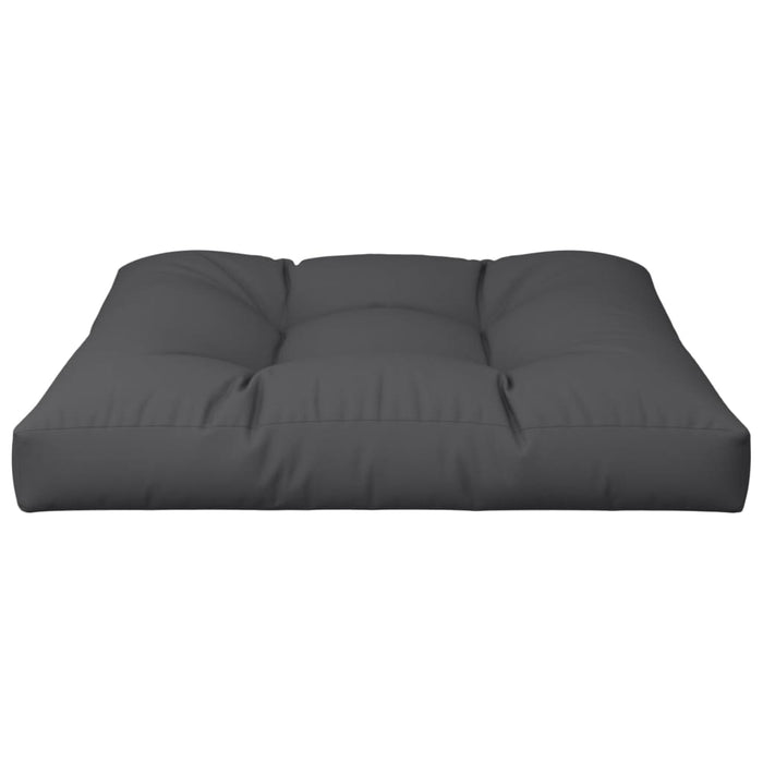 Pernă pentru paleți, negru, 80x80x12 cm, material textil - WALTI WALTI