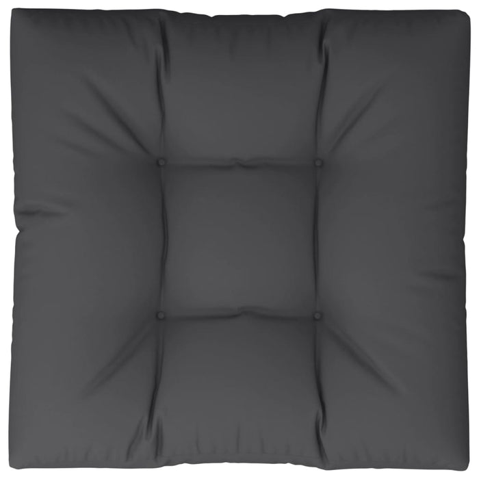 Pernă pentru paleți, negru, 80x80x12 cm, material textil - WALTI WALTI