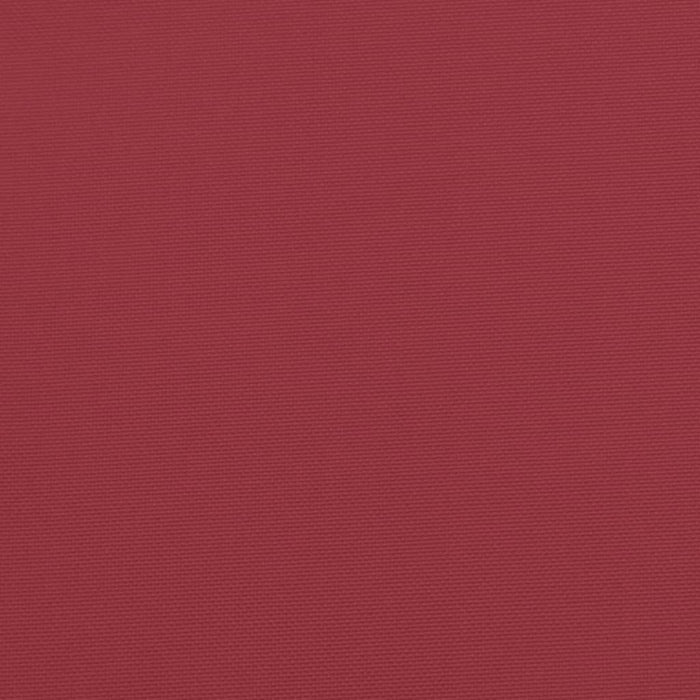Pernă pentru paleți, roșu vin, 80x80x12 cm, material textil - WALTI WALTI