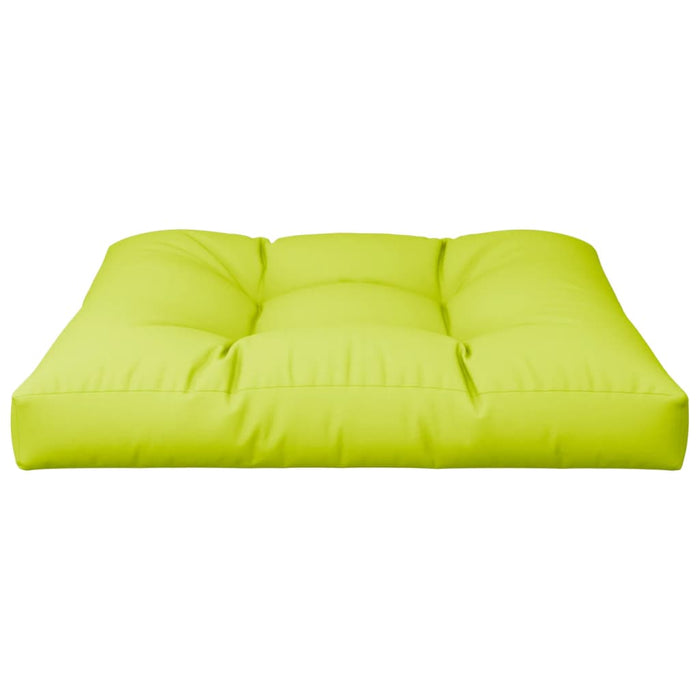 Pernă de paleți, verde aprins, 80x80x12 cm, material textil - WALTI WALTI