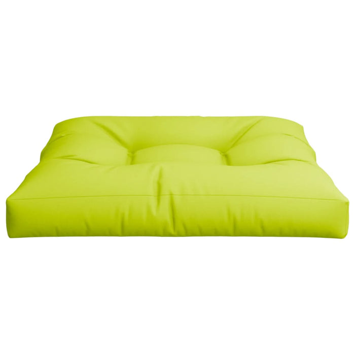 Pernă de paleți, verde aprins, 80x80x12 cm, material textil - WALTI WALTI