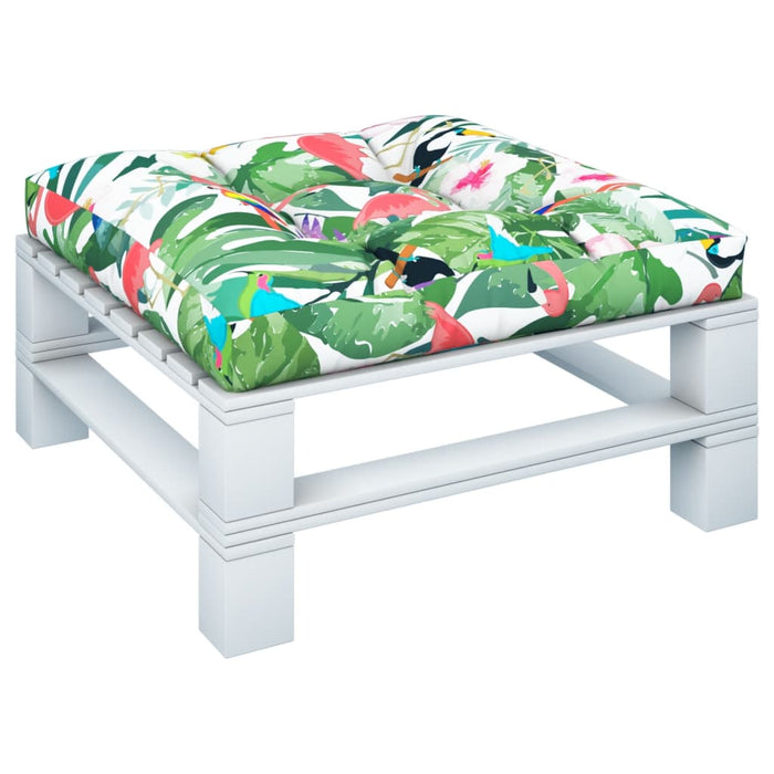 Pernă de paleți, multicolor, 80x80x12 cm, material textil - WALTI WALTI
