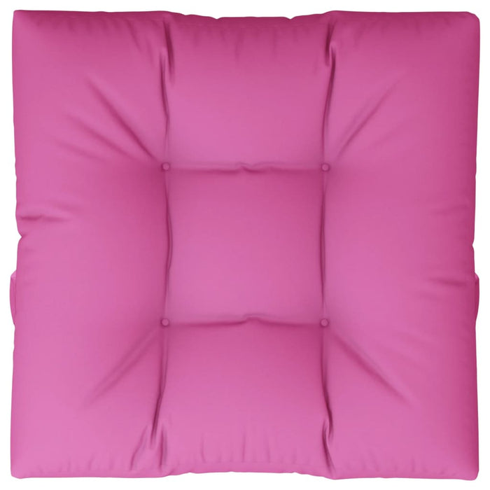 Pernă de paleți, roz, 80x80x12 cm, material textil - WALTI WALTI