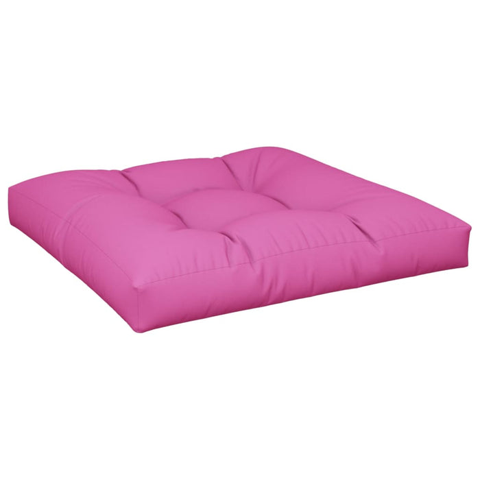 Pernă de paleți, roz, 80x80x12 cm, material textil - WALTI WALTI
