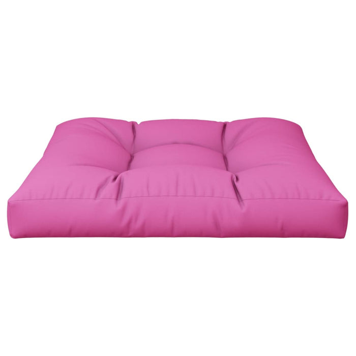 Pernă de paleți, roz, 80x80x12 cm, material textil - WALTI WALTI