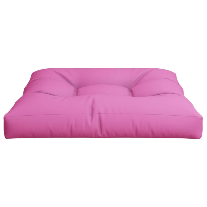 Pernă de paleți, roz, 80x80x12 cm, material textil - WALTI WALTI