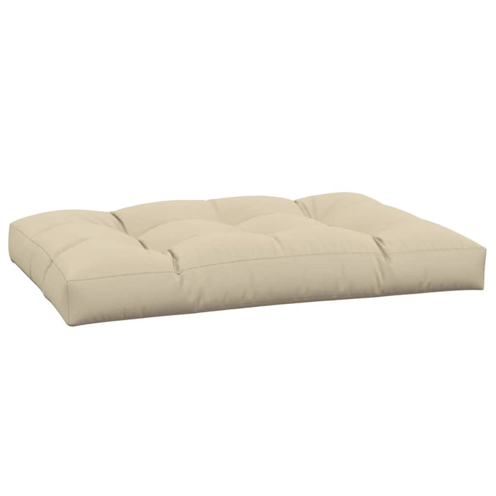 Pernă pentru paleți, bej, 120x80x12 cm, material textil WALTI