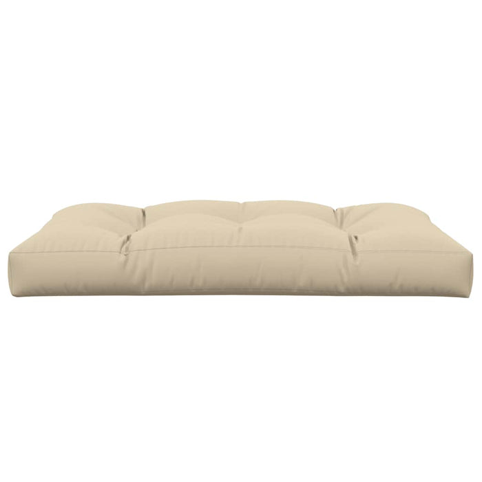 Pernă pentru paleți, bej, 120x80x12 cm, material textil WALTI