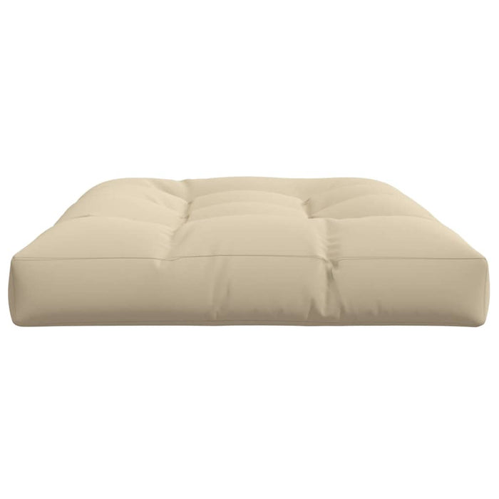 Pernă pentru paleți, bej, 120x80x12 cm, material textil WALTI