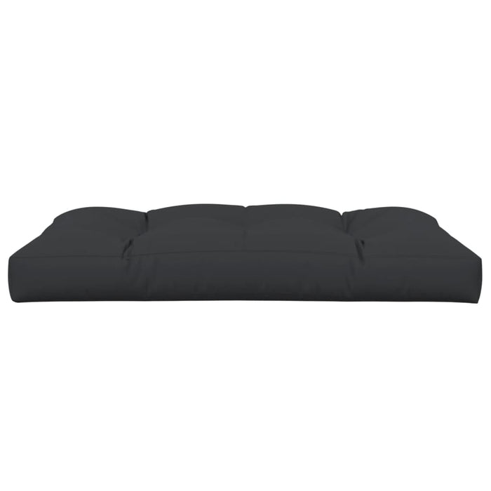 Pernă pentru paleți, negru, 120x80x12 cm, textil WALTI