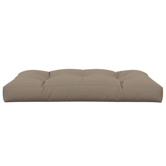 Pernă pentru paleți, gri taupe, 120x80x12 cm, textil - WALTI WALTI