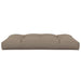 Pernă pentru paleți, gri taupe, 120x80x12 cm, textil - WALTI WALTI