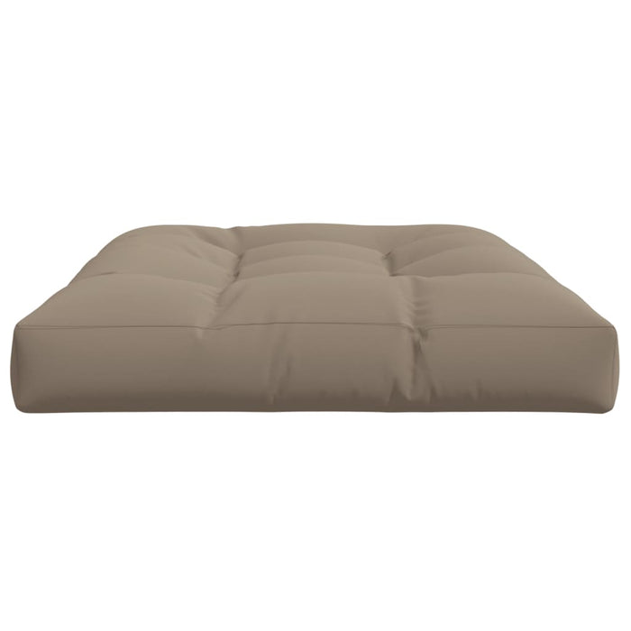 Pernă pentru paleți, gri taupe, 120x80x12 cm, textil - WALTI WALTI