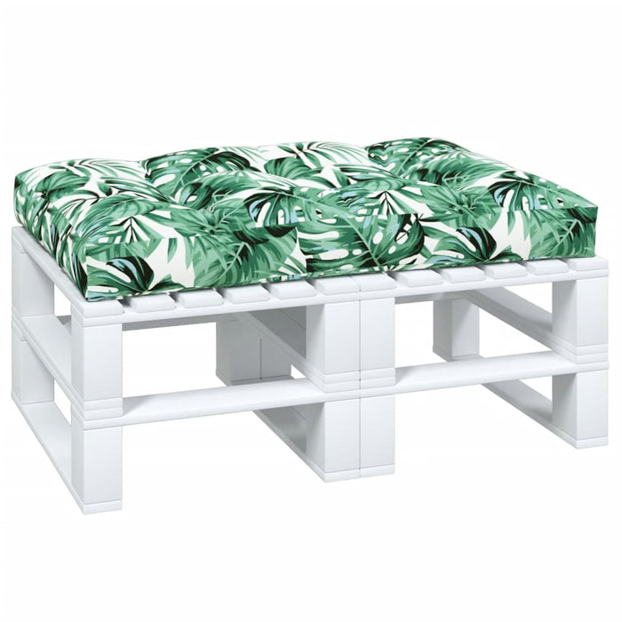 Pernă pentru paleți, verde, 120x80x12 cm, textil WALTI