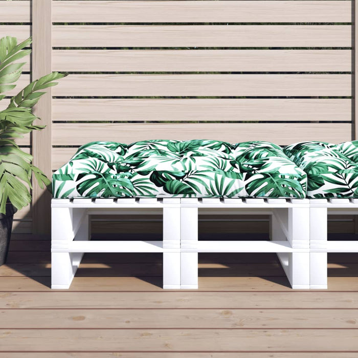 Pernă pentru paleți, verde, 120x80x12 cm, textil WALTI