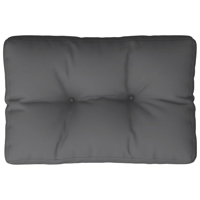 Pernă de paleți, antracit, 50x40x12 cm, material textil - WALTI WALTI