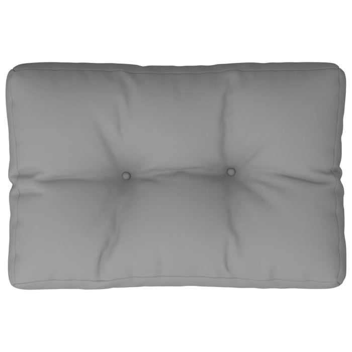 Pernă de paleți, gri, 50x40x12 cm, material textil WALTI