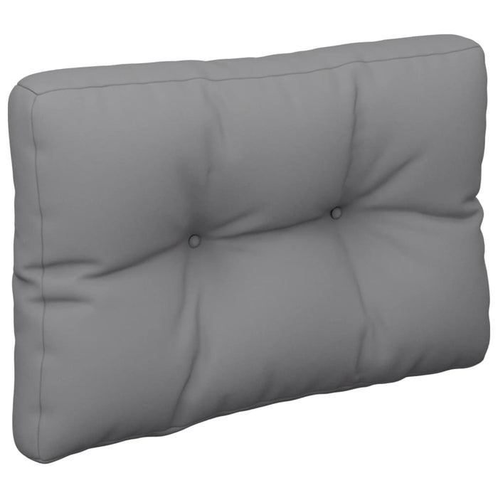 Pernă de paleți, gri, 50x40x12 cm, material textil WALTI
