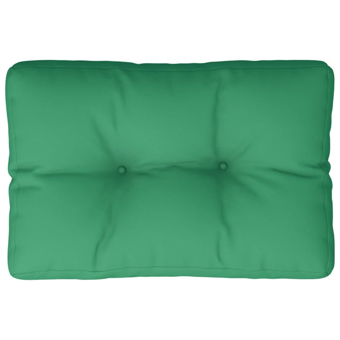 Pernă de paleți, verde, 50x40x12 cm, material textil - WALTI WALTI