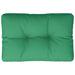 Pernă de paleți, verde, 50x40x12 cm, material textil - WALTI WALTI