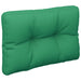 Pernă de paleți, verde, 50x40x12 cm, material textil - WALTI WALTI