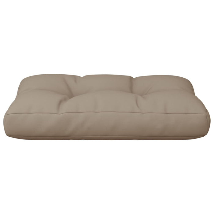 Pernă de paleți, gri taupe, 50x40x12 cm, material textil - WALTI WALTI