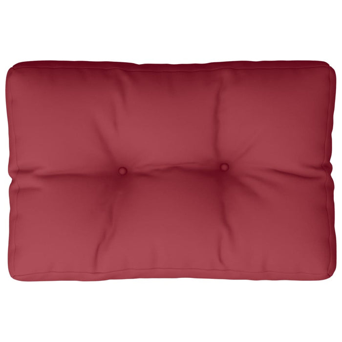 Pernă de paleți, roșu vin, 50x40x12 cm, material textil - WALTI WALTI
