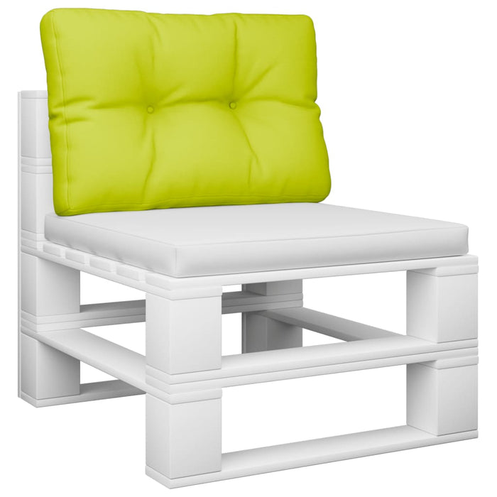 Pernă de paleți, verde aprins, 50x40x12 cm, material textil - WALTI WALTI