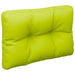 Pernă de paleți, verde aprins, 50x40x12 cm, material textil - WALTI WALTI