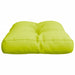 Pernă de paleți, verde aprins, 50x40x12 cm, material textil - WALTI WALTI