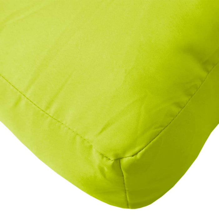 Pernă de paleți, verde aprins, 50x40x12 cm, material textil - WALTI WALTI
