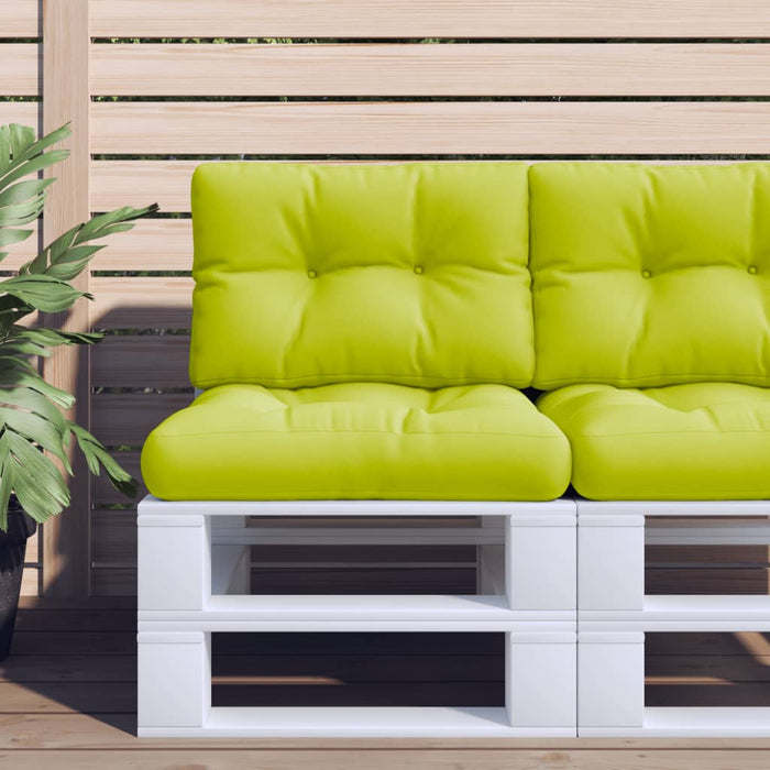 Pernă de paleți, verde aprins, 50x40x12 cm, material textil - WALTI WALTI
