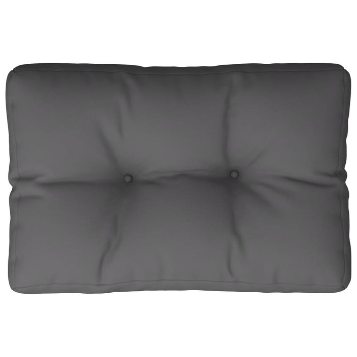 Pernă pentru paleți, antracit, 60x40x12 cm, material textil - WALTI WALTI