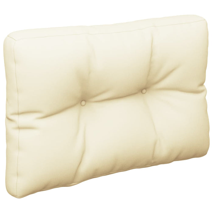 Pernă de paleți, crem, 60x40x12 cm, material textil - WALTI WALTI