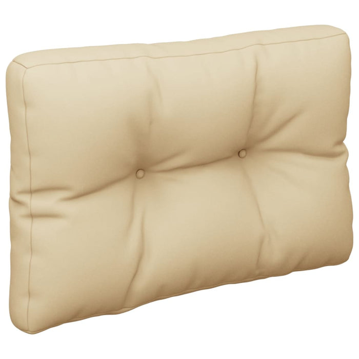 Pernă pentru paleți, bej, 60x40x12 cm, material textil - WALTI WALTI