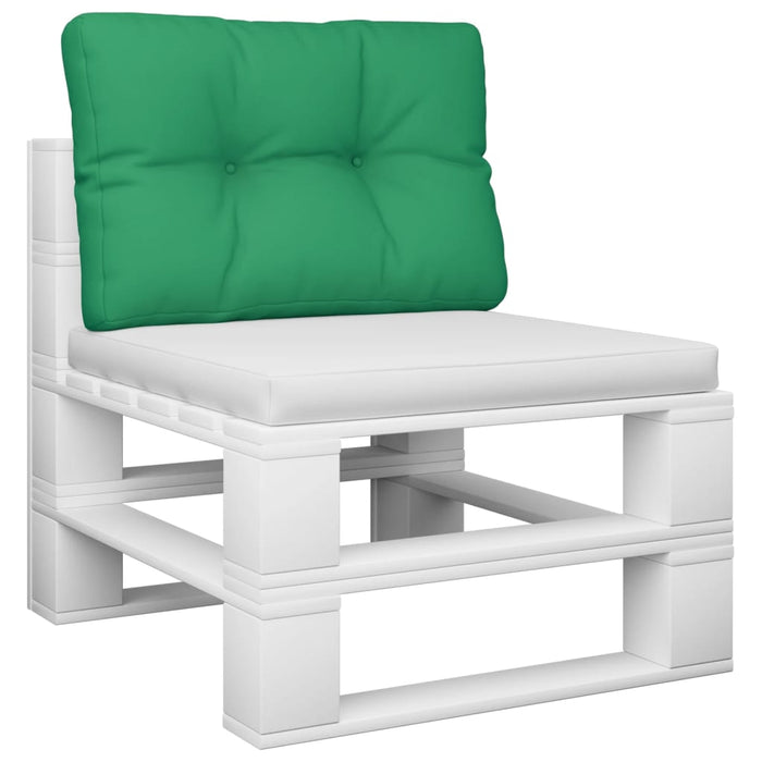 Pernă de paleți, verde, 60x40x12 cm, material textil - WALTI WALTI