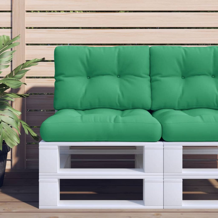 Pernă de paleți, verde, 60x40x12 cm, material textil - WALTI WALTI