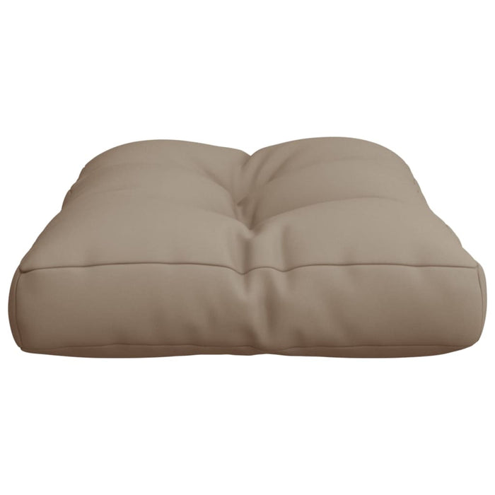 Pernă de paleți, gri taupe, 60x40x12 cm, material textil WALTI