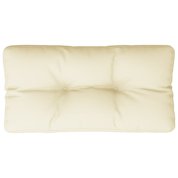 Pernă de paleți, crem, 70x40x12 cm, material textil - WALTI WALTI