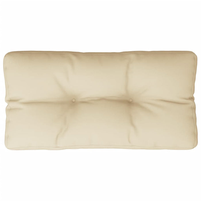 Pernă de paleți, bej, 70x40x12 cm, material textil - WALTI WALTI