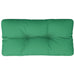 Pernă de paleți, verde, 70x40x12 cm, material textil - WALTI WALTI