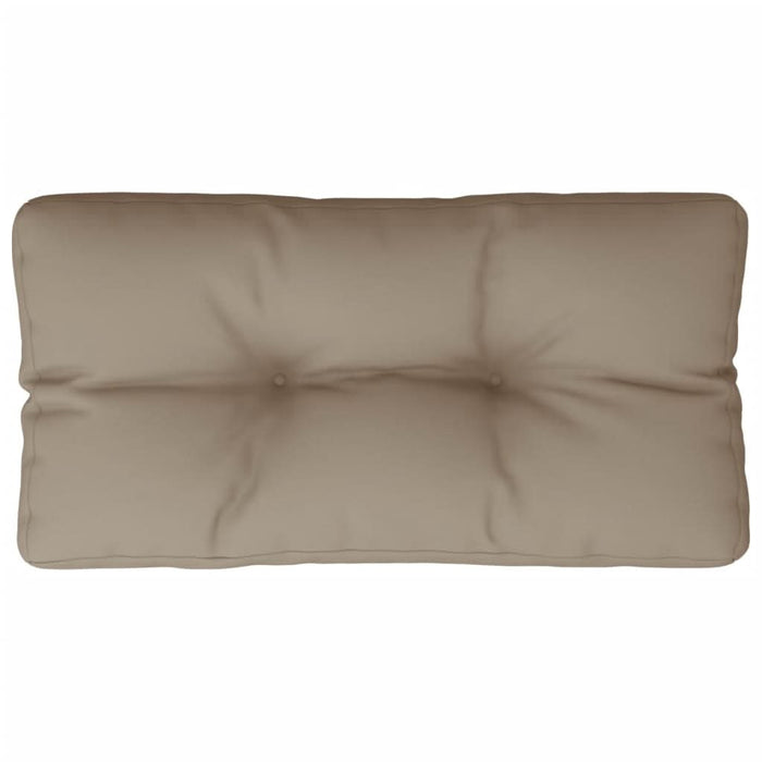 Pernă de paleți, gri taupe, 70x40x12 cm, material textil WALTI