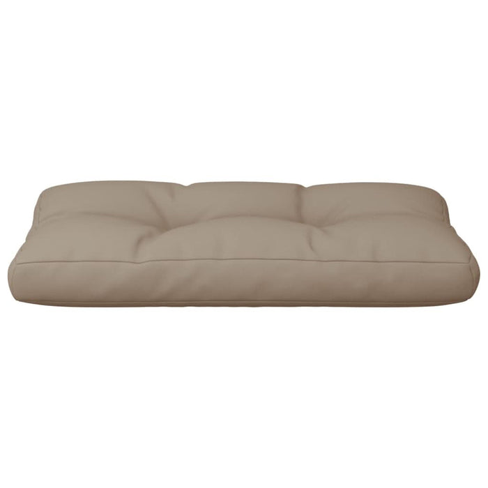 Pernă de paleți, gri taupe, 70x40x12 cm, material textil WALTI