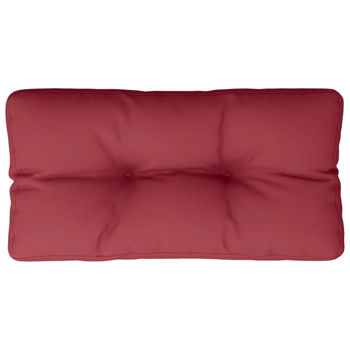Pernă de paleți, roșu vin, 70x40x12 cm, material textil - WALTI WALTI