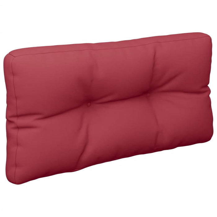 Pernă de paleți, roșu vin, 70x40x12 cm, material textil - WALTI WALTI