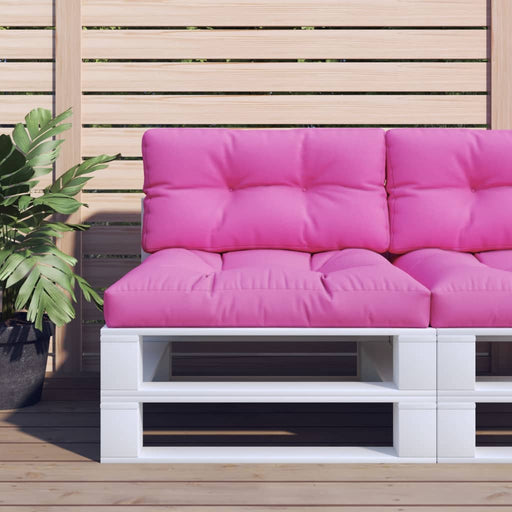 Pernă de paleți, roz, 70x40x12 cm, material textil - WALTI WALTI